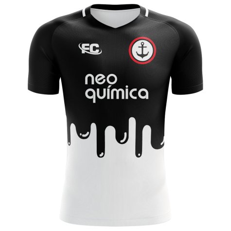 2018-2019 Corinthians Fans Culture Home Concept Shirt - Adult Long Sleeve