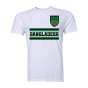 Bangladesh Core Football Country T-Shirt (White)