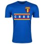 Chad Core Football Country T-Shirt (Blue)