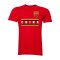 China Core Football Country T-Shirt (Red)