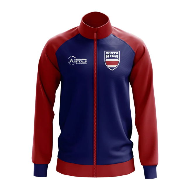 Costa Rica Concept Football Track Jacket (Blue)