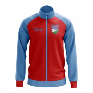 Djibouti Concept Football Track Jacket (Red) - Kids