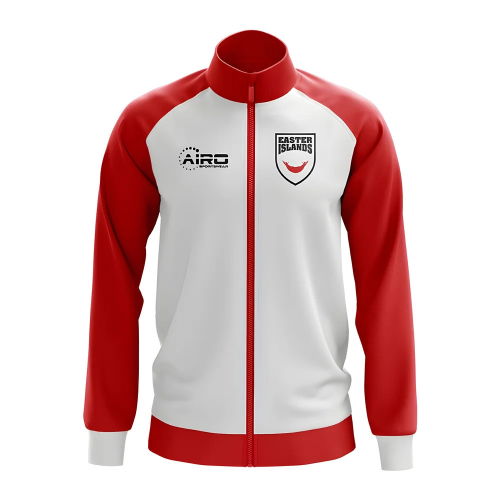 Easter Islands Concept Football Track Jacket (White)