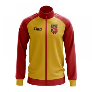 East Timor Concept Football Track Jacket (Yellow) - Kids