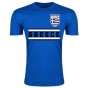 Greece Core Football Country T-Shirt (Blue)
