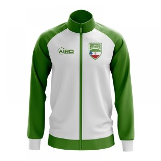 Equatorial Guinea Concept Football Track Jacket (White)
