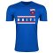 Haiti Core Football Country T-Shirt (Blue)