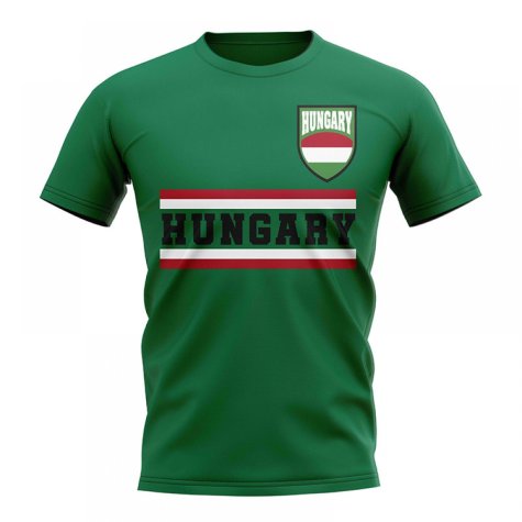 Hungary Core Football Country T-Shirt (Green)
