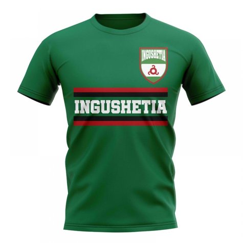 Ingushetia Core Football Country T-Shirt (Green)