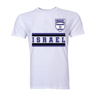 Israel Core Football Country T-Shirt (White)