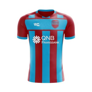 2018-2019 Trabzonspor Fans Culture Home Concept Shirt - Little Boys