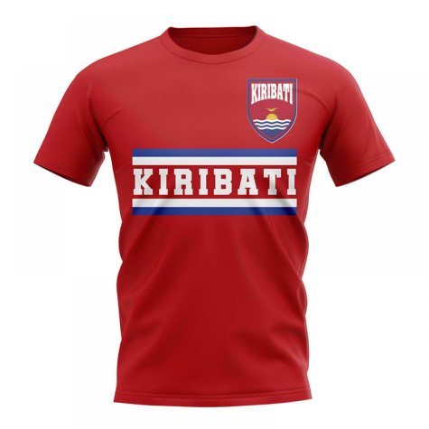 Kiribati Core Football Country T-Shirt (Red)
