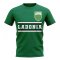 Ladonia Core Football Country T-Shirt (Green)
