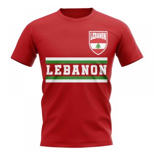 Lebanon Core Football Country T-Shirt (Red)