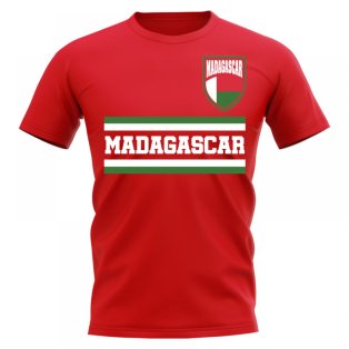 Madagascar Core Football Country T-Shirt (Red)