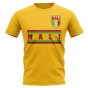 Mali Core Football Country T-Shirt (Yellow)
