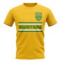Mauritania Core Football Country T-Shirt (Yellow)