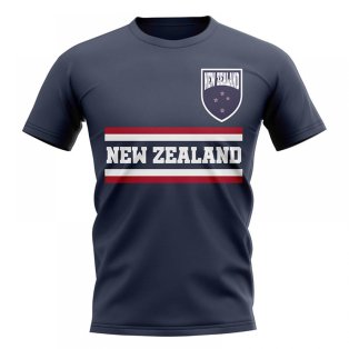 New Zealand Core Football Country T-Shirt (Navy)