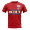 Namibia Core Football Country T-Shirt (Red)