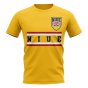 Niue Core Football Country T-Shirt (Yellow)