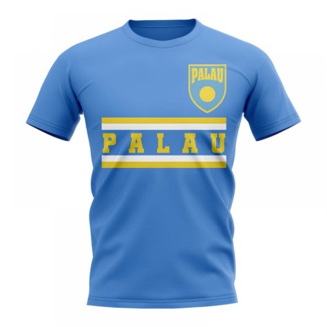 Palau Core Football Country T-Shirt (Sky)