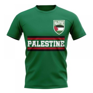 Palestine Core Football Country T-Shirt (Green)