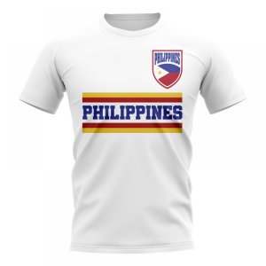 Philippines Core Football Country T-Shirt (White)