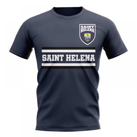 Saint Helena Core Football Country T-Shirt (Navy)