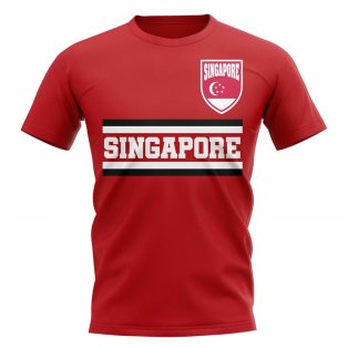 Singapore Core Football Country T-Shirt (Red)