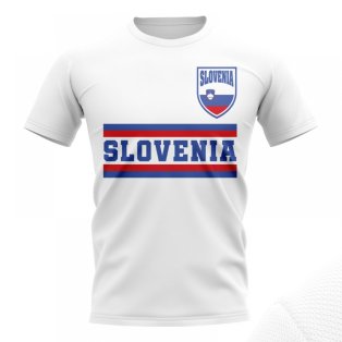 Slovenia Core Football Country T-Shirt (White)
