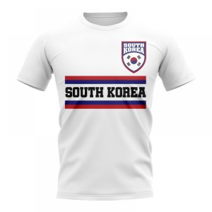 South Korea Core Football Country T-Shirt (White)