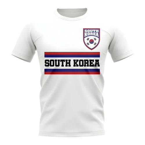 South Korea Core Football Country T-Shirt (White)