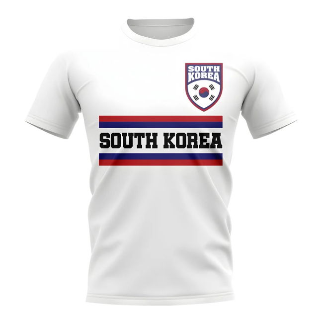 South Korea Core Football Country T-Shirt (White)