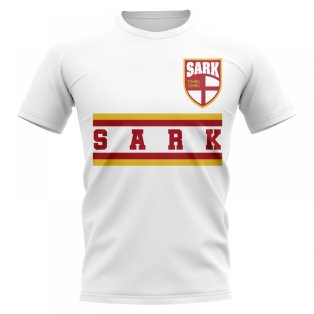 Sark Core Football Country T-Shirt (White)