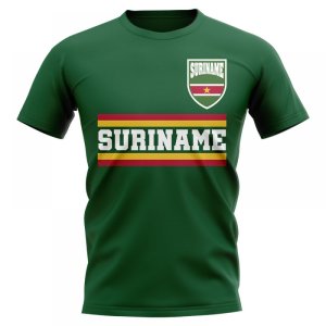 Suriname Core Football Country T-Shirt (Green)