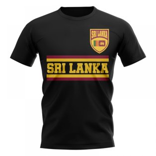 Sri Lanka Core Football Country T-Shirt (Black)