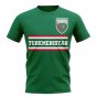 Turkmenistan Core Football Country T-Shirt (Green)