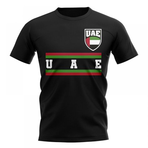 UAE Core Football Country T-Shirt (Black)