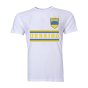 Ukraine Core Football Country T-Shirt (White)