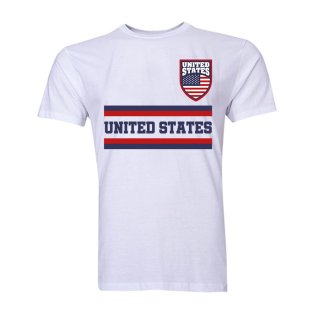 United States Core Football Country T-Shirt (White)