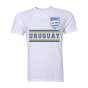 Uruguay Core Football Country T-Shirt (White)