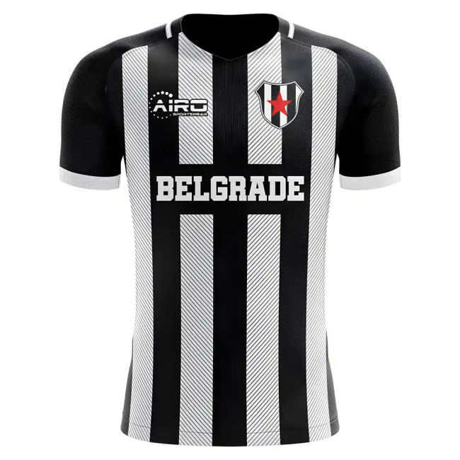 2025-2026 Partizan Belgrade Home Concept Football Shirt