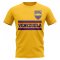 Venezuela Core Football Country T-Shirt (Yellow)