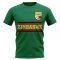 Zimbabwe Core Football Country T-Shirt (Green)