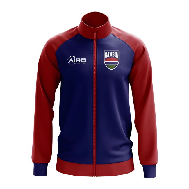 Gambia Concept Football Track Jacket (Blue)