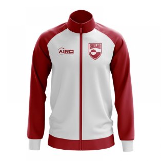 Greenland Concept Football Track Jacket (White)