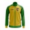 Guinea Bissau Bissau Concept Football Track Jacket (Yellow)