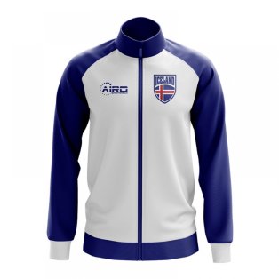 Iceland Concept Football Track Jacket (White)
