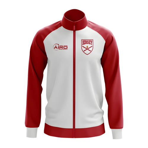 Jersey Concept Football Track Jacket (White)