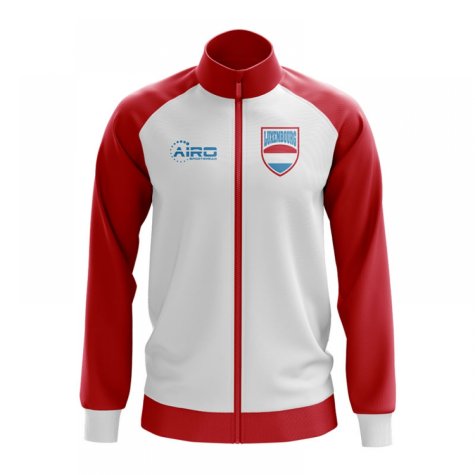 Luxembourg Concept Football Track Jacket (White)